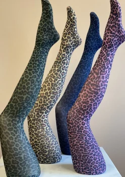 Black Colour Bcalma Leo Tights< Strømper & Strømpebukser