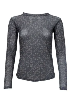 Bcannie Mesh Blouse 3846*Black Colour Outlet