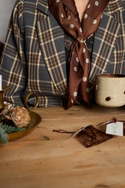 Bcash Mini Scarf Ring 4498*Black Colour Best