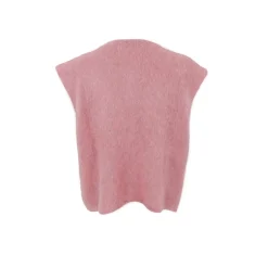 Black Colour Bcbjoerk Knitted Button Vest 1217< Veste