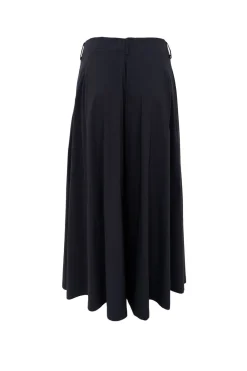 Black Colour Bcdavina Split Skirt 41040< Nederdele