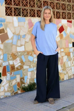 Black Colour Bcdavina Wideleg Pant 40865< Bukser, Jeans & Leggings