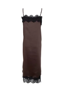 Black Colour Bcevie Lace Strap Dress 41047< Kjoler