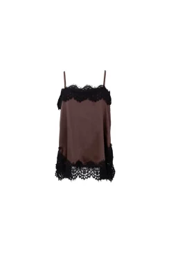 Bcevie Lace Strap Top 41046*Black Colour Best