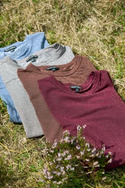 Black Colour Bcfaye Lurex Blouse 3739< Bluser & Skjorter