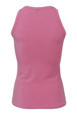 Black Colour Bcfaye Lurex Top 40055< T-Shirts & Toppe