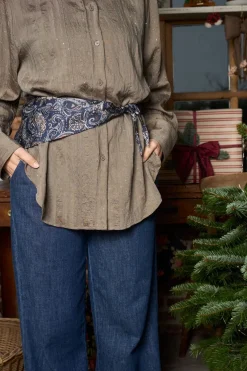 Bcfenella Mini Scarf Double Layer 3649*Black Colour Discount