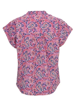 Black Colour Bcflora S/S Blouse 39814< Bluser & Skjorter