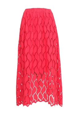 Black Colour Bcfreya Cut Out Lace Skirt 40717< Sæt 🛍️|Nederdele