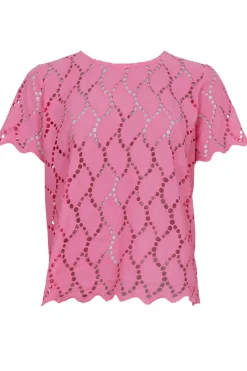 Black Colour Bcfreya Ss Tee Blouse 40864< Bluser & Skjorter