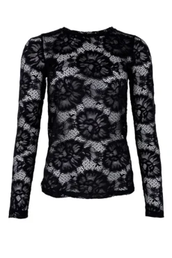 Black Colour Bcgigi Lace Blouse< Bluser & Skjorter