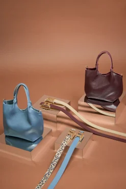 Black Colour Bcisolde Leather Bag 9364< Tasker & Punge