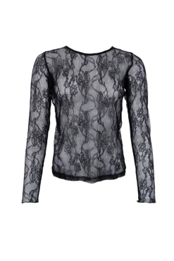 Black Colour Bclara Lace Blouse 41029< Bluser & Skjorter
