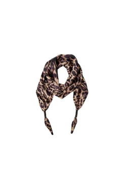 Black Colour Bcleodora Mini Scarf Double Layer 3648< Tørklæder