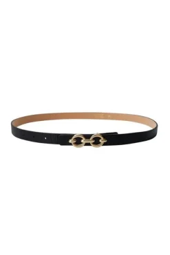 Black Colour Bclotus Belt 10299< Bælter