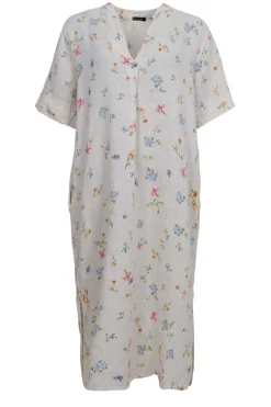 Black Colour Bcmelina Long Linen Dress 40412< Kjoler