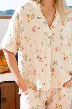 Bcmelina Ss Linen Blouse 40842*Black Colour Best