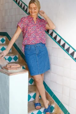 Bcnettie Denim Skirt 40892*Black Colour Outlet