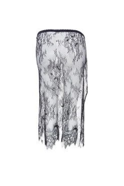 Black Colour Bcorianna Lace Tie Skirt 208424< Nederdele