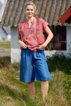 Bcpueblo Tencel Shorts 40906*Black Colour Discount