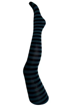 Black Colour Bcriga Striped Tight< Strømper & Strømpebukser