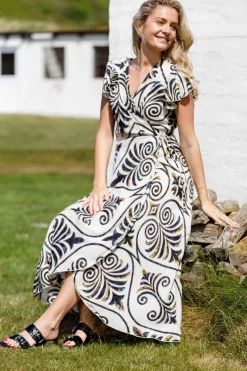 Black Colour Bcstella Wrap Dress 39609< Kjoler