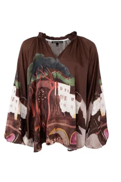 Black Colour Bctoscana Blouse 41038< Sæt 🛍️|Bluser & Skjorter