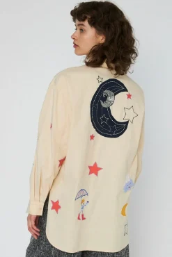 Bead Embellished Shirthc54-2336*Stella Nova