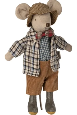 Maileg Bedstefar Mus<Børn Bad, Leg & Interiør