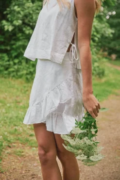 Bekka Linen Skirt*Neo Noir Sale