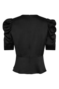 Neo Noir Benua Heavy Sateen Blouse 167069< Bluser & Skjorter