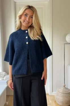 Benuta Fluffy Knit Cardigan 165816*Neo Noir Hot