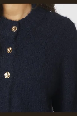 Benuta Fluffy Knit Cardigan 165816*Neo Noir Hot