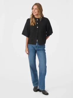 Neo Noir Benuta Fluffy Knit Cardigan 165816< Cardigans