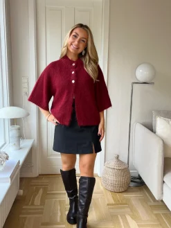 Neo Noir Benuta Fluffy Knit Cardigan 165816< Cardigans|Ammevenligt Tøj