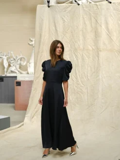 Neo Noir Benuti Solid Dress 166584< Kjoler