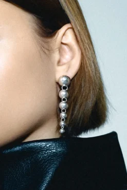 Jane Kønig Big Atomic Drop Stud< Øreringe