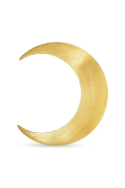 Jane Kønig Big Half Moon Stud Left< Øreringe