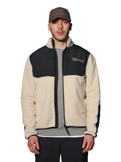 Blocked Zip Fleece 610209*Halo Clearance