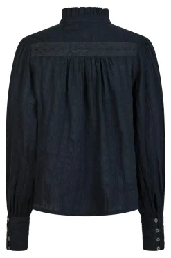 Bria Dobby Blouse 164672*Neo Noir Discount