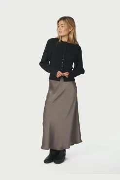 Briano Stitch Knit Cardigan 166423*Neo Noir Clearance