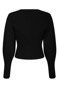 Briano Stitch Knit Cardigan 166423*Neo Noir Clearance