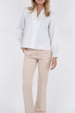 Brielle Solid Shirt*Neo Noir Hot