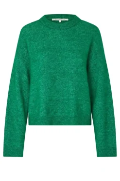 Second Female Brook Knit Drop Shoulder O-Neck 58894< Strik|Bluser & Skjorter