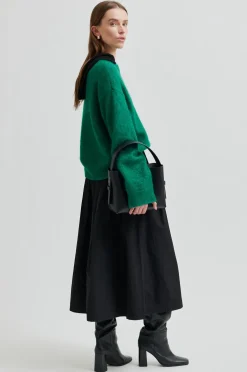 Second Female Brook Knit Drop Shoulder O-Neck 58894< Strik|Bluser & Skjorter