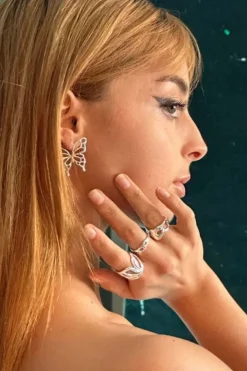 Butterfly Earring*Jane Kønig New