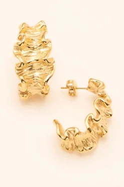 Mellow Moon Caitlyn Hoop Øreringe BS1308E0500< Øreringe