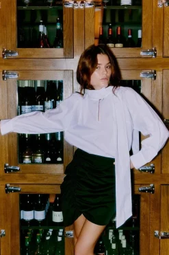 Second Female Calico Blouse 60201< Bluser & Skjorter