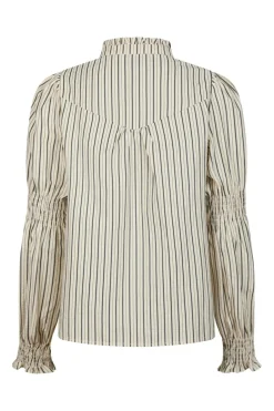 Camilla Contrast Blouse 164669*Neo Noir Clearance