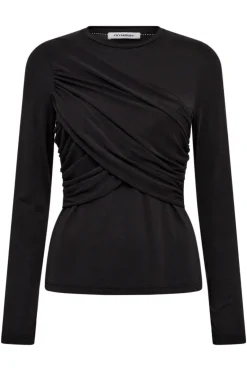 Camillacc Drape Ls Blouse 33190*Co´Couture Sale